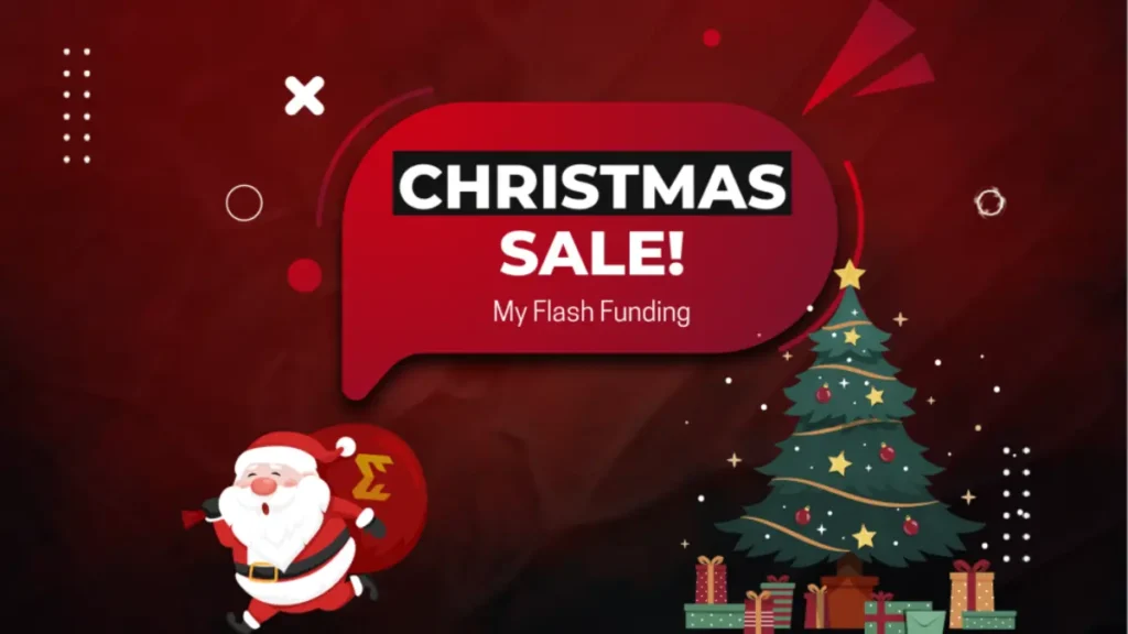 MyFlashFunding Christmas Sale - 26.5% Off | PROP FIRM NEWS
